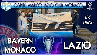 PREPARTITA CON MARCO DEL LAZIO CLUB MONACO  ASPETTANDO BAYERN  LAZIO [upl. by Auburta717]