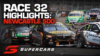 Highlights Race 32 Newcastle 500  Supercars Championship 2019 [upl. by Alica]