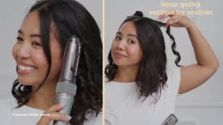 How To Create Soft Natural Curls with the VS Sassoon Curl Secret  The Good Guys [upl. by Shorter344]