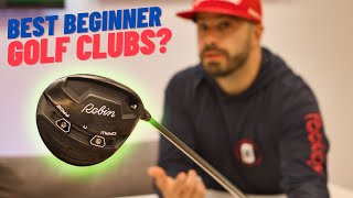 BEST GOLF CLUBS FOR BEGINNERS  Robin Golf Clubs Review [upl. by Alag]