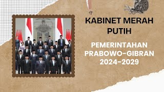 Menteri Prabowo Gibran 2024 2029 [upl. by Burger181]