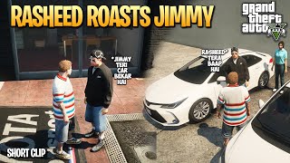 RASHEED ROASTS JIMMY  SHORT CLIP  TWIST EP 01  GTA 5 MODS PAKISTAN  MANIFY [upl. by Ozmo238]