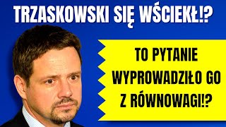 Trzaskowski zachowuje się bezczelnie Zobaczcie nagranie [upl. by Leirza]