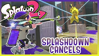 Splatoon 2  The Art of Splashdown Cancels [upl. by Annoya606]