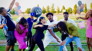 Baby Momma FOUGHT My Girl at Our GENDER REVEAL [upl. by Llewsor]