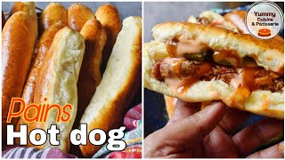 Comment faire de pains HOT DOG maison facilement [upl. by Hennessy]