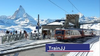 🇨🇭 Gornergratbahn│Zermatt  Gornergrat The Matterhorn Railway │Train Switzerland  Mount Matterhorn [upl. by Kiri238]