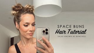 Space Buns  Bunches Hair Tutorial  Shonagh Scott [upl. by Jenesia127]