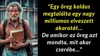 quotEgy öreg koldus megtalálta egy nagy milliomos elveszett akaratát De amikor az öreg azt mondta [upl. by Haig]