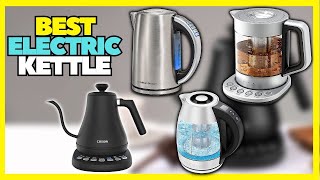 Top 5 Best Electric Tea Kettle On 2024 Electric Glass Kettle [upl. by Atillertse]