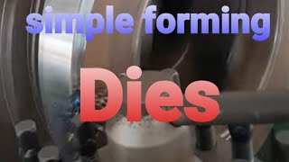 SIMPLE FORMING DIE FOR SHEET METAL [upl. by Bowden]