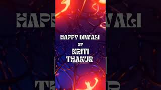 Happy Diwali ¦ Kriti Thakur Official  Hindi  New Vlog  2024 [upl. by Trela171]