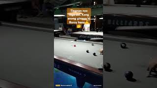 Tingnan nyo Kong anong ginawa ni Roroy bana viral shot billiard [upl. by Eelyab]