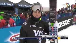 Gus Kenworthy Wins Visa US Freeskiing Grand Prix Halfpipe  Park City [upl. by Filippa]