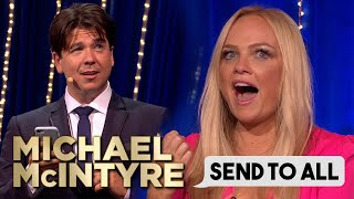 Emma Buntons Hilarious Wedding Invite Text  Send To All  Michael McIntyres Big Show [upl. by Chastain417]