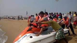 Water Scooter ride in Puri India [upl. by Pegeen]