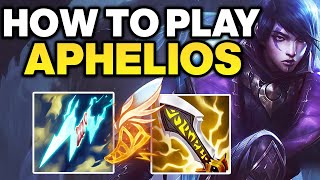 How to Play Aphelios  Aphelios ADC Gameplay Guide  Best Aphelios Build amp Runes [upl. by Radferd]