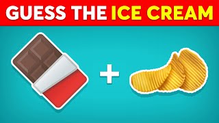 Guess The Ice Cream Flavor by Emoji 🍦 Quiz Shiba [upl. by Nirrol]