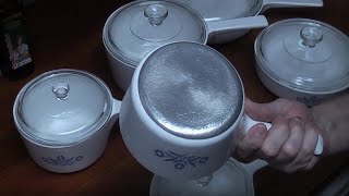 My Cookware Collection  Visions Corning Ware Farberware and more [upl. by Uyerta]