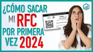 Sacar RFC por primera vez 2024 [upl. by Anauqaj]