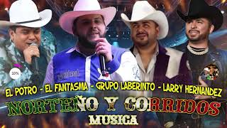 Musica Corridos  El Fantasma El Potro de Sinaloa Larry Hernandez Grupo Laberinto [upl. by Gatias567]