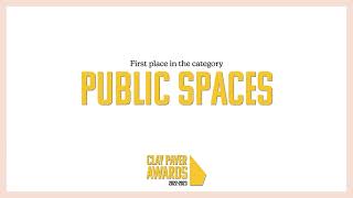 Clay Paver Awards 20222023 Public Spaces [upl. by Ariaj]