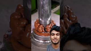 Candy crush chocolate hydraulic press shorts candy 😋🍫 wormmaker nutellacrush satisfying [upl. by Schroeder]