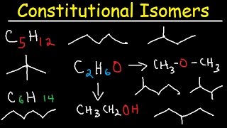 Drawing Constitutional Isomers of Alkanes  Organic Chemistry [upl. by Thorbert]