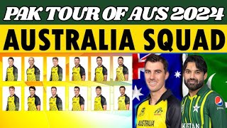 Australia 15 Mamber squad announced for ODI series against Pakistan  Pak vs Aus 1st ODI timetable [upl. by Hirasuna]