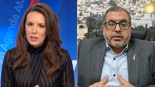 Sky News host blasts Hamas leader for ‘completely untrue’ claims in fiery clash [upl. by Bartlett]