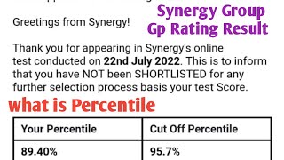 Synergy ExamGp Rating Result [upl. by Sieber]