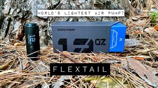 Flextail Zero Pump  The Lightest Air Pump for Backpacking [upl. by Stefan]