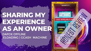 Honest review of Dafox Offline Eloading  Gcash Machine dafoxtech [upl. by Olifoet965]