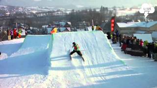 downdays LIVE  TNF POLISH FREESKI OPEN 2011  Finals [upl. by Rihaz]