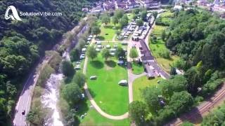 Camping Altenahr in der Eifel  Nürburgring Adenau Campingplatz Ahr Ahrtal Drohnenaufnahmen [upl. by Walls2]