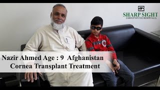 Cornea Eye Transplant Surgery Recovery Operation Happy Patient Testimonial  Sharp Sight [upl. by Yroggerg]