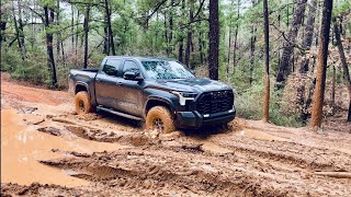 Taking a Brand New TRD Pro Toyota Tundra OffRoad for the First Time  Texas [upl. by Hyacinth]