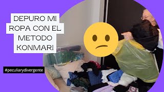 DEPURO MI ROPA APLICANDO EL MÉTODO KONMARI  y NO fue como esperaba [upl. by Aneroc399]