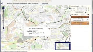 Monitoring GPS  Interaktywna mapa trasy przejazdu [upl. by Meli967]