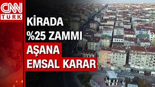 Kirada  zammı aşana emsal karar Ödenen fazla kira ev sahibinden talep edilebilecek [upl. by Simah]