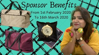 Sponsor Benefits in Oriflame  How to get Sponsor Benefits In Oriflame  For February amp March 2020 [upl. by Lobel]