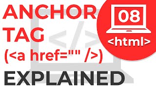 How to link pages in HTML Anchor Tag in HTML a Tag in HTML  Web Development Tutorials 8 [upl. by Mick]