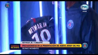 PSG presentó su jersey para la Temporada 20192020 [upl. by Fachanan]