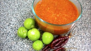 SALSA DE TOMATE TAQUERA  Vicky Receta Facil [upl. by Aikyt758]