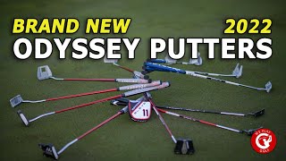 All Brand new Odyssey putters for 2022  Test and compare [upl. by Geordie]