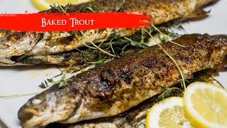 Simple Oven Baked Trout [upl. by Carisa]