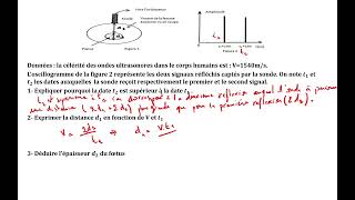 EXERCICES 4 ONDES MECANIQUES PROGRESSIVES [upl. by Allenrad]