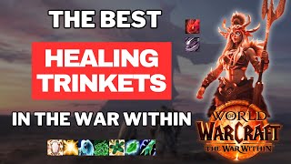 Best HEALER TRINKETS In Season 1 of The War Within  Mythic amp Raid Trinkets  How to Get Them [upl. by Joellen]