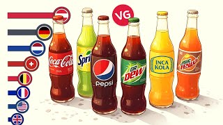 ¿Gaseosa o Refresco Países Líderes en Exportación [upl. by Nitram]