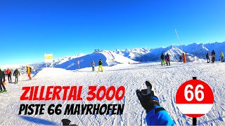 Piste 66 Mayrhofen  Zillertal 3000 [upl. by Ocinom]